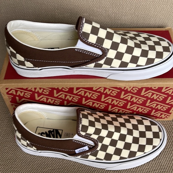 Vans Classic Slip-On Checkerboard Randrm / True White WMNS - Picture 3 of 16